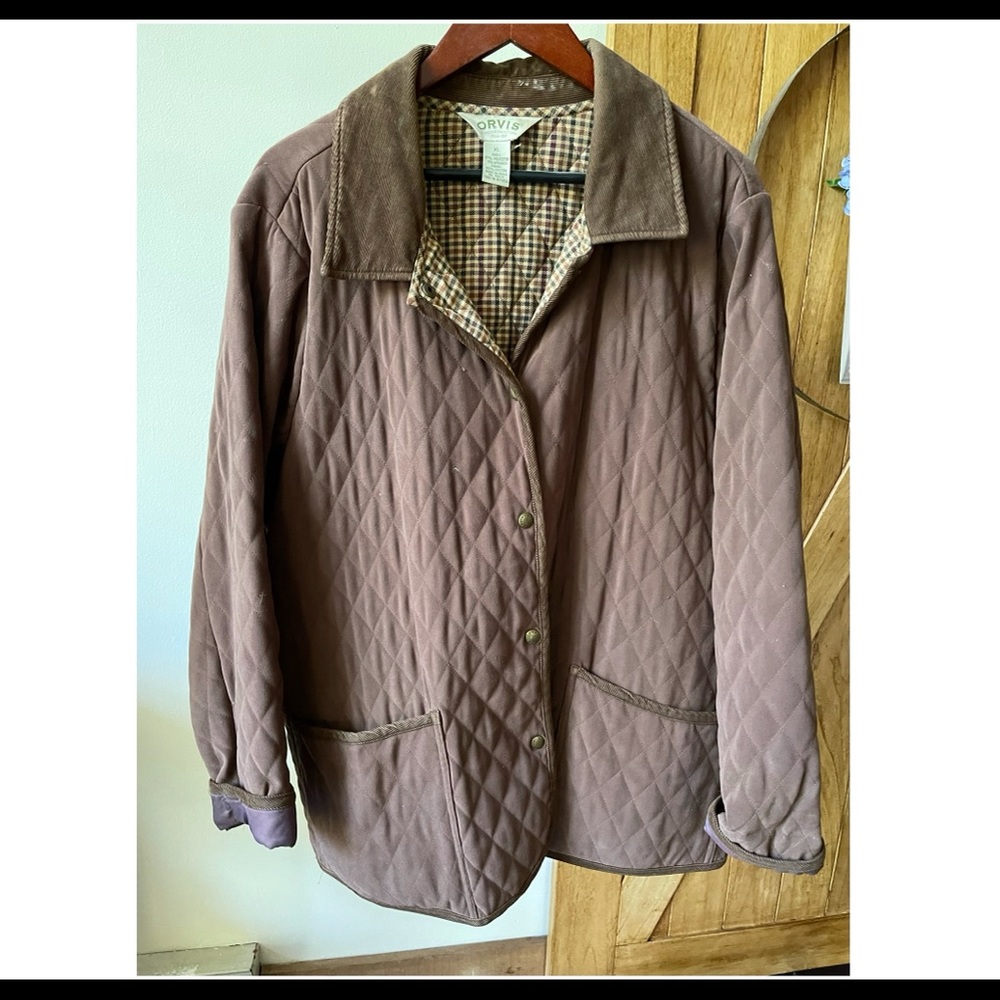 Lady’s equestrian-inspired barn jacket